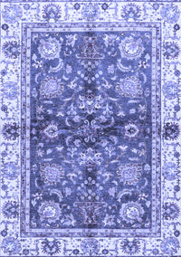 Oriental Blue Modern Rug, abs3214blu