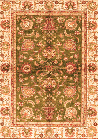 Oriental Orange Modern Rug, abs3214org