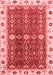 Oriental Red Modern Area Rugs