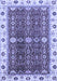 Machine Washable Oriental Blue Modern Rug, wshabs3215blu