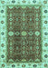 Oriental Turquoise Modern Rug, abs3215turq