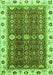 Oriental Green Modern Rug, abs3215grn