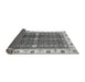 Sideview of Oriental Gray Modern Rug, abs3215gry