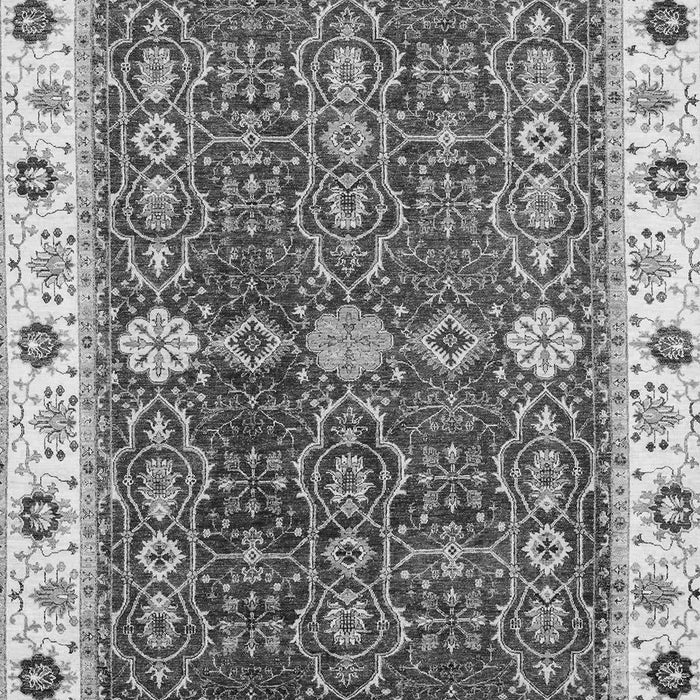 Machine Washable Oriental Gray Modern Rug, wshabs3215gry