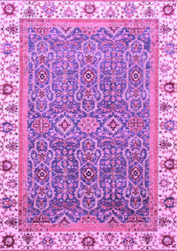 Abstract Purple Modern Rug, abs3216pur