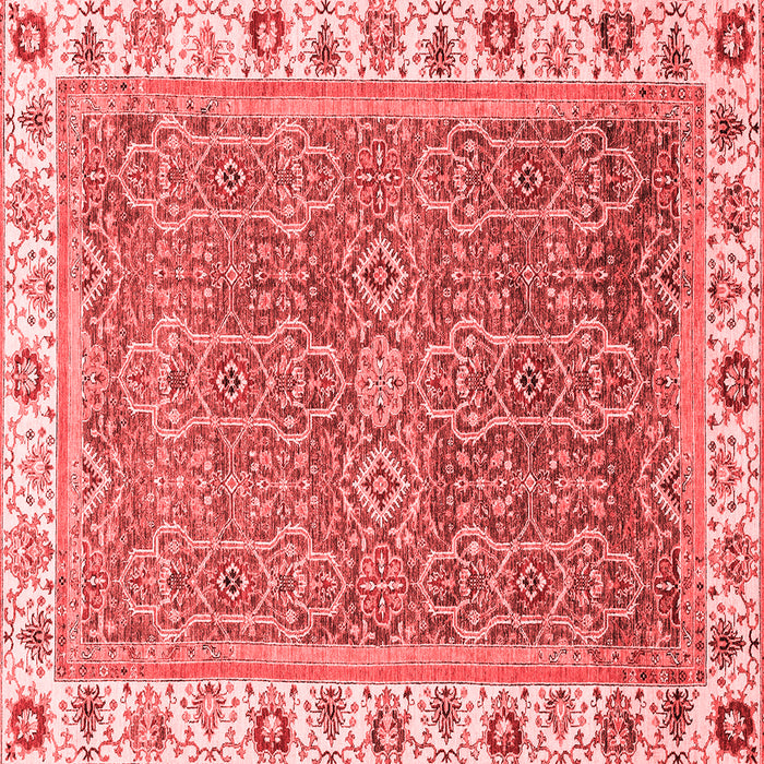 Abstract Red Modern Rug, abs3216red