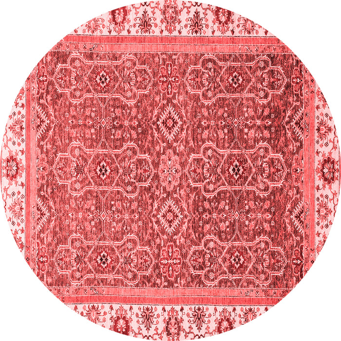 Machine Washable Abstract Red Modern Rug, wshabs3216red