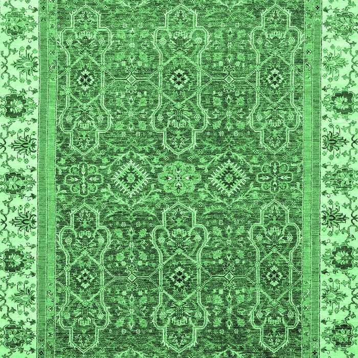 Abstract Emerald Green Modern Rug, abs3216emgrn