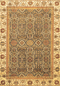 Abstract Brown Modern Rug, abs3216brn