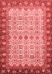 Oriental Red Traditional Rug, abs3217red