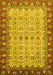 Oriental Yellow Traditional Rug, abs3217yw