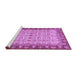 Sideview of Machine Washable Oriental Purple Traditional Area Rugs, wshabs3217pur