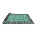 Sideview of Oriental Light Blue Traditional Rug, abs3217lblu