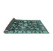 Sideview of Oriental Light Blue Traditional Rug, abs3218lblu