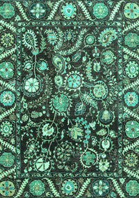 Oriental Turquoise Traditional Rug, abs3218turq