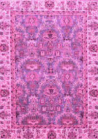 Oriental Pink Traditional Rug, abs3219pnk