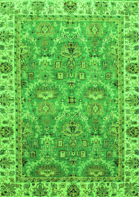 Oriental Green Traditional Rug, abs3219grn