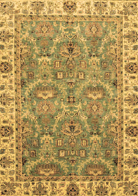 Oriental Brown Traditional Rug, abs3219brn