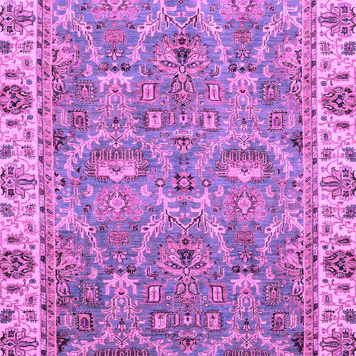 Machine Washable Oriental Purple Traditional Area Rugs, wshabs3219pur