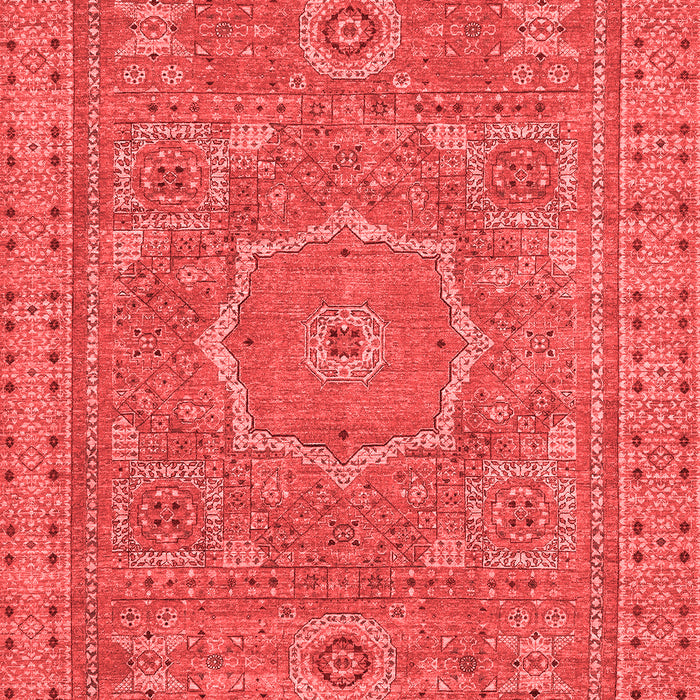 Abstract Red Modern Area Rugs