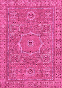 Abstract Pink Modern Rug, abs321pnk