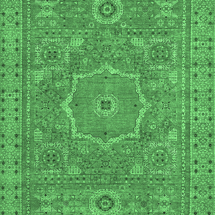 Abstract Emerald Green Modern Rug, abs321emgrn