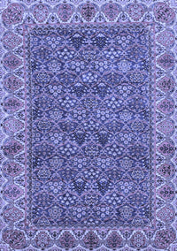 Abstract Blue Modern Rug, abs3220blu