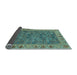 Sideview of Abstract Light Blue Modern Rug, abs3220lblu