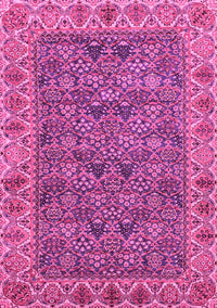 Abstract Pink Modern Rug, abs3220pnk