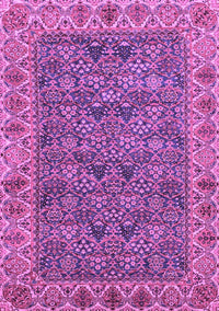 Abstract Purple Modern Rug, abs3220pur