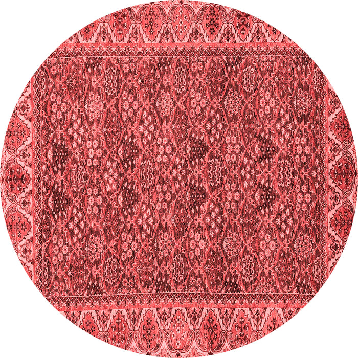 Abstract Red Modern Rug, abs3220red