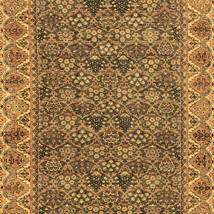 Abstract Brown Modern Rug, abs3220brn