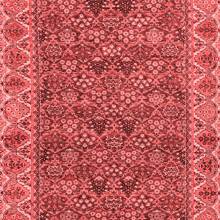 Abstract Red Modern Area Rugs