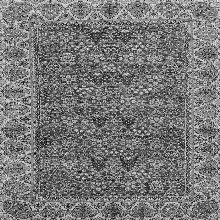 Square Machine Washable Abstract Gray Modern Rug, wshabs3220gry