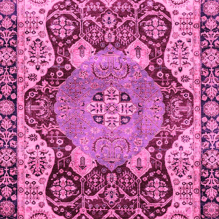 Machine Washable Persian Pink Traditional Rug, wshabs3221pnk