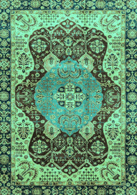 Persian Turquoise Traditional Rug, abs3221turq