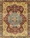 Abstract Red Brown Persian Rug, abs3221