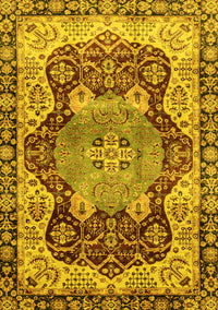 Persian Yellow Traditional Rug, abs3221yw