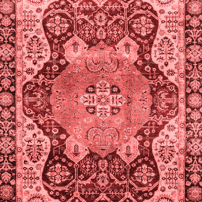 Machine Washable Persian Red Traditional Rug, wshabs3221red