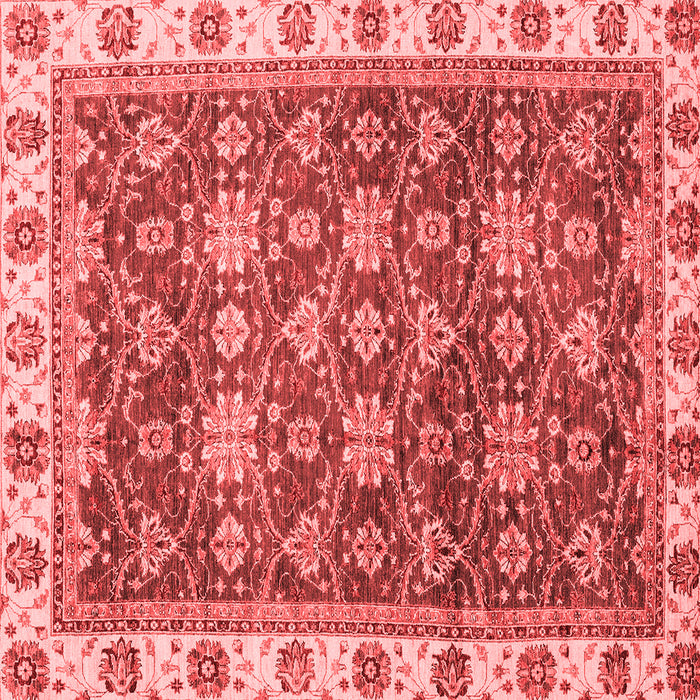 Machine Washable Oriental Red Traditional Rug, wshabs3222red