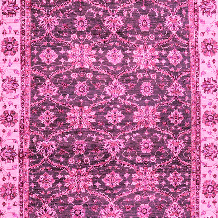 Machine Washable Oriental Pink Traditional Rug, wshabs3222pnk