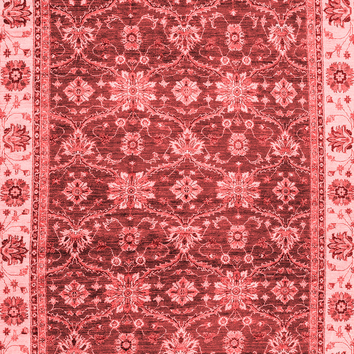 Machine Washable Oriental Red Traditional Rug, wshabs3222red