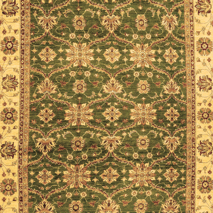 Machine Washable Oriental Brown Traditional Rug, wshabs3222brn