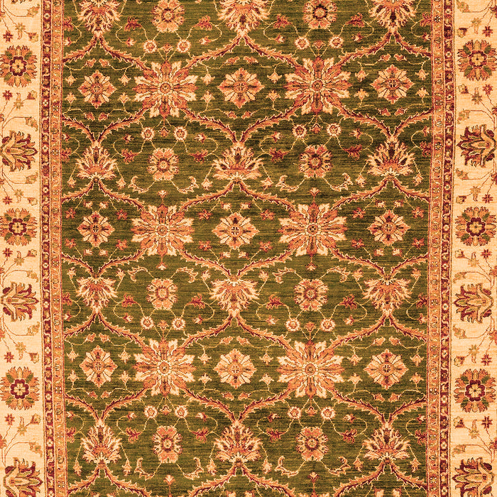 Oriental Orange Traditional Rug, abs3222org