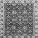 Square Machine Washable Oriental Gray Traditional Rug, wshabs3222gry