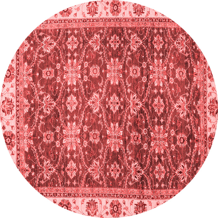 Machine Washable Oriental Red Traditional Rug, wshabs3222red