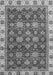 Machine Washable Oriental Gray Traditional Rug, wshabs3222gry