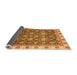 Sideview of Oriental Orange Traditional Rug, abs3222org