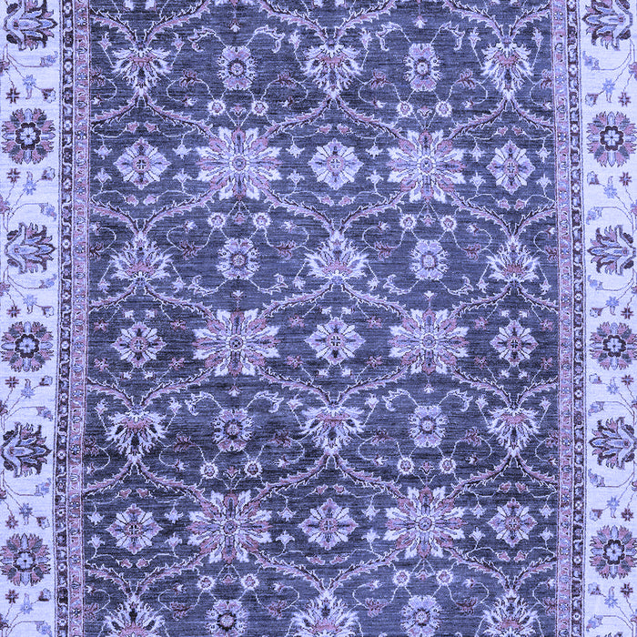 Machine Washable Oriental Blue Traditional Rug, wshabs3222blu