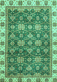 Oriental Turquoise Traditional Rug, abs3222turq